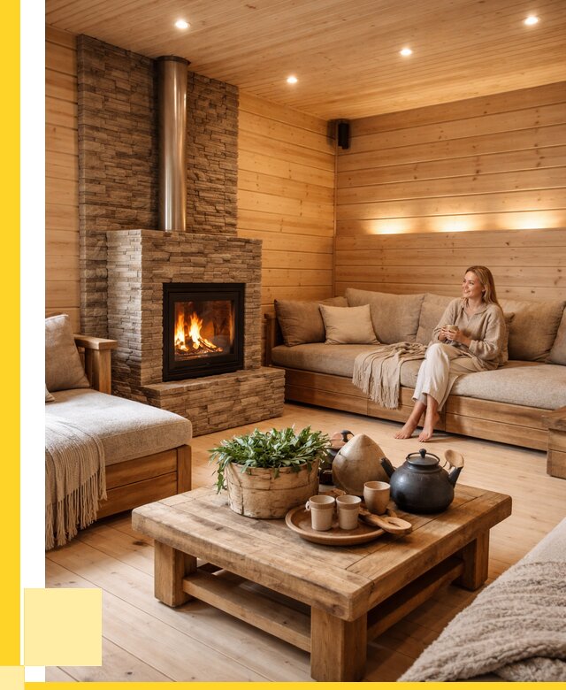 Проект бани с комнатой отдыха в Копейске от 35921 р. | ЭриданКпс