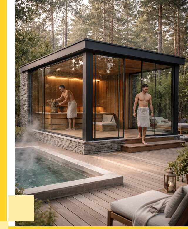 Стеклянные бани и двери в Копейске от 461835 р. | ЭриданКпс