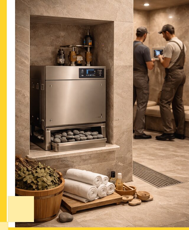 Парогенераторы для хамама в Копейске от 76973 р. | ЭриданКпс