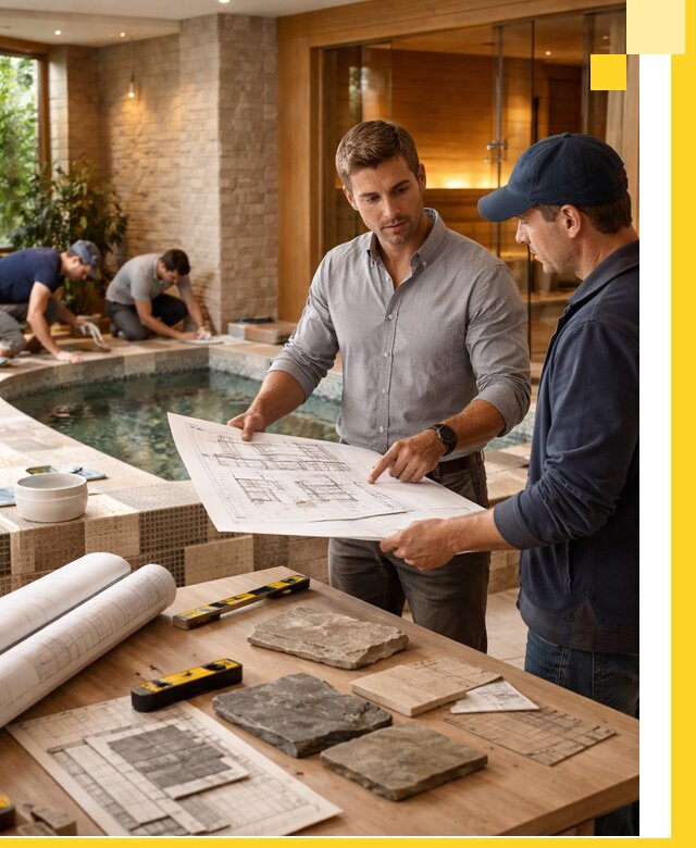 Проектирование SPA зон под ключ в Копейске с инженерией